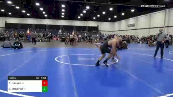 160 lbs Consolation - Cole Hansen, WI vs Collin McCorkle, PA