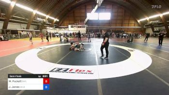 138A lbs Semifinal - Malachi Puckett, Baylor School vs Jayden James, Delbarton