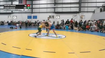 126 lbs Allday - Xavier Kovacs, GREAT BRIDGE WRESTLING CLUB vs Naylor Higgins, TRIANGLE WRESTLING CLUB