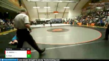 125 lbs Semifinal - Ayana Medina, Hillsboro vs Klaira Flatt, Toledo