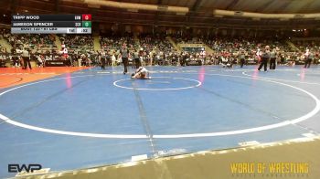 61 lbs Consi Of 16 #2 - Tripp Wood, Greater Heights Wrestling vs Jameson Spencer, Steel City Reloaded