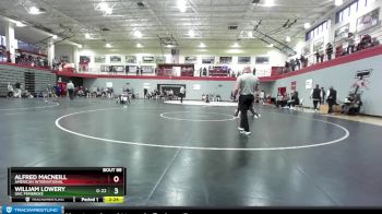 165 lbs Champ. Round 1 - William Lowery, UNC Pembroke vs Alfred MacNeill, American International