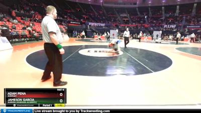 3A 126 lbs Champ. Round 1 - Adam Pena, Huntley vs Jameson Garcia, Aurora (Marmion Academy)