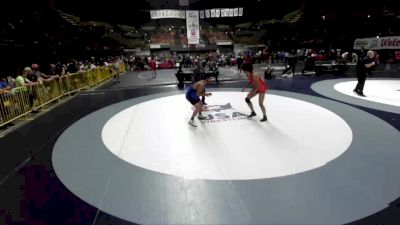 86 kg Cons. Round 5 - Dashiell Allen vs Munther Saleh, Rodriguez High School Wrestling