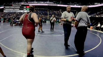 235 lbs Cons. Round 1 - Shavondra Tanner, Anson vs Alijah Christiansen, Ashley