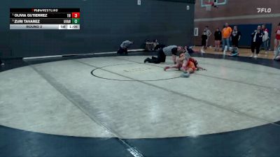 130 lbs Round 2 - Olivia Gutierrez, TW Wrestling vs Zuri Tavarez, Upper Valley Aces Wresstling