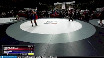 160 lbs Round 3 (16 Team) - Michael Padilla, LAWA vs River Lee, BAWA