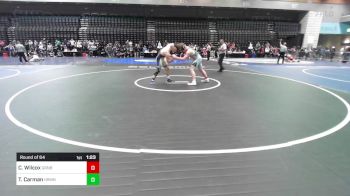 175 lbs Round Of 64 - Carson Wilcox, Granite Bay vs Ty Carman, Herriman