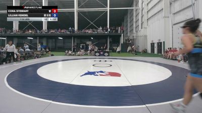 115 lbs Cora Stewart, Wisconsin vs Lillian Kendel, Ohio Blue