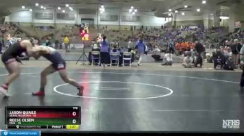 170 lbs Quarterfinals (8 Team) - Jaxon Quails, Signal Mountain vs Reese Olsen, Page