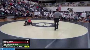 113 lbs Semis & 1st Wb (8 Team) - TRENTON MATTHEWS, Commerce Hs vs Curtis Duren, Social Circle