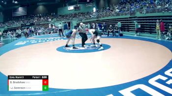 2A 165 lbs Cons. Round 3 - Jake Sorenson, Gunnison Valley vs Brigham Bradshaw, South Sevier