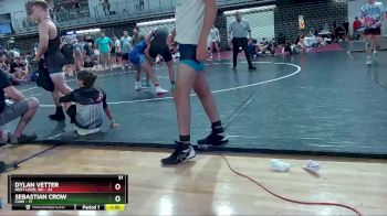 152 lbs Round 3 (10 Team) - Sebastian Crow, CIAW vs Dylan Vetter, Next Level WC