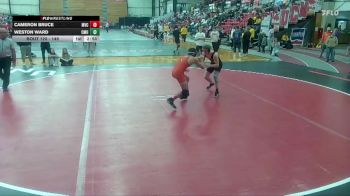 149 lbs Cons. Round 2 - Weston Ward, Central Methodist vs Cameron Bruce, Missouri Valley