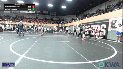 126 lbs Consolation - Ronnie Lovelady, Noble Takedown Club vs Julius Chavez, Darko Valley Wolf Pack