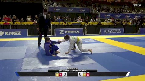 Rowan Cade Gilbert vs Miles Everett Daigle 2026 Pan Kids Jiu-Jitsu IBJJF Championship
