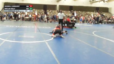 110-I lbs Consi Of 16 #1 - Declan Kelly, Gentile Trained vs Russell Lombardy, Edge Wrestling