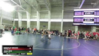 102 lbs Champ Round 1 (16 Team) - Esiah Rios, Idaho 1 vs Brentley Brooks, The Farm