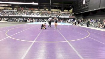 190 lbs Champ. Round 1 - Amelia Patterson, Bonner Springs HS vs Jasmine Olivares, Valley Center HS