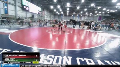 74 lbs Cons. Round 2 - Abel Port, Lions Den Wrestling vs Ole Massey-O`Hanlon, NWWC