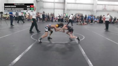 72 lbs Round 3 (8 Team) - Kaison Deats, Mat Assassins Black vs Dominic Golembiewski, Neighborhood Wrestling