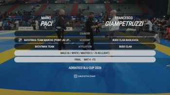 Francesco Giampetruzzi vs Mario Paci 2026 UIJJ ADRIATICO BJJ CUP