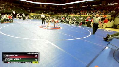 144 Class 2 lbs Cons. Round 1 - Jeremiah Wright, St. Clair vs Carson Roark, Moberly