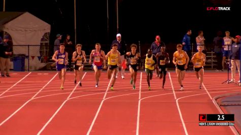 Men's 1500m Unseeded, Heat 4