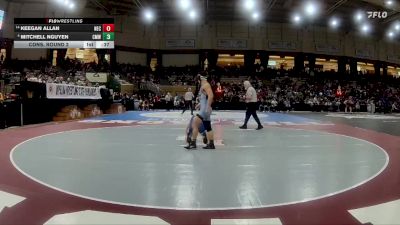 132-2A/1A Cons. Round 2 - Keegan Allan, North East vs Mitchell Nguyen, C. Milton Wright