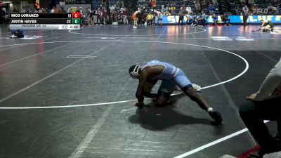 165 lbs Round Of 32 - Nico Loranzo, Little Rock vs Justin Hayes, The Citadel