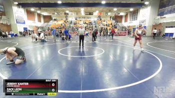 182 lbs Quarterfinal - Zack Leon, Apple Valley vs Jeremy Kanter, Laguna Beach