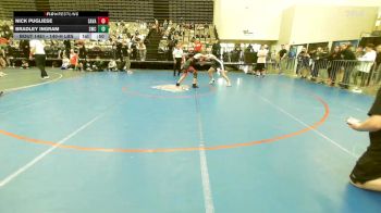 140-H lbs Consi Of 32 #1 - Nick Pugliese, Savage Wrestling Academy vs Bradley Ingram, Seagull Wrestling Club