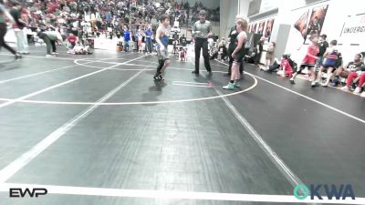 90 lbs Rr Rnd 2 - Braxton Lemmons, Barnsdall Youth Wrestling vs Lincoln Lamho, Wagoner Takedown Club