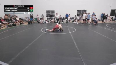 84 lbs Round 1 - Hyadyn Horwat, Micky`s Maniacs vs Caiden Crusen, Dirty Jersey