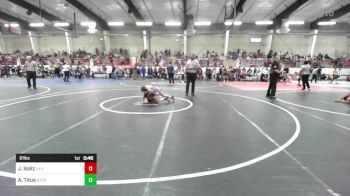 81 lbs 5th Place - Jane Soliz, La Familia vs Abigail Titus, Aztec