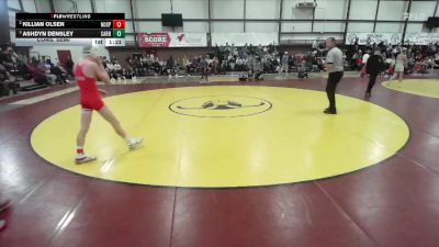 106 lbs Cons. Semi - Killian Olsen, North Sanpete vs Ashdyn Densley, Carbon