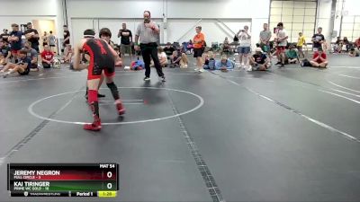 132 lbs Round 4 (8 Team) - Kai Tiringer, Prime WC Gold vs Jeremy Negron, Full Circle