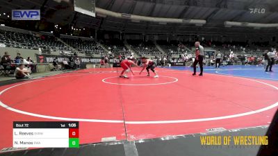 115 lbs Round Of 16 - Lucas Reeves, Steel Valley Renegades vs Nate Manos, Roundtree Wrestling Academy