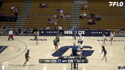 Replay: Pacific Union vs George Fox | Sep 8 @ 5 PM