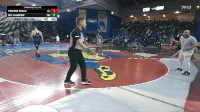 165 lbs Cons. Round 1 - Vedwin Nivas, Blair Academy vs Nic Hawker, St Mary Ryken