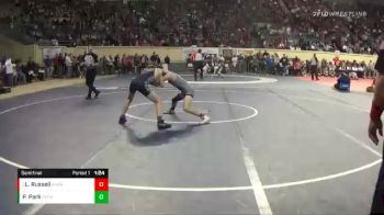 4A-106 lbs Semifinal - Liam Russell, Harrah vs Peyton Park, Heritage Hall
