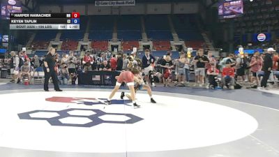 106 lbs Champ. Rd Of 64 - Harper Hamacher, Minnesota vs Keyen Taplin, Kansas