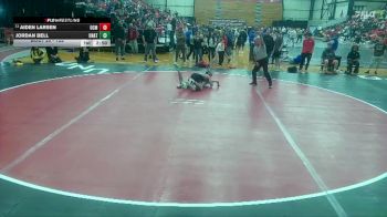 133 lbs Champ. Round 1 - Aiden Larsen, Central Missouri vs Jordan Bell, Unattached