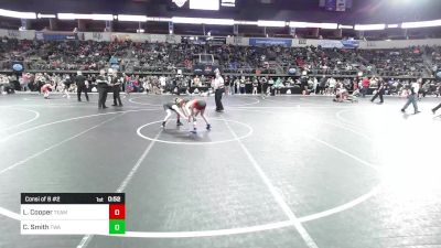 79.1 lbs Consi Of 8 #2 - Lydia Cooper, Team Oklahoma vs Charlie Smith, Terminator Wrestling Academy