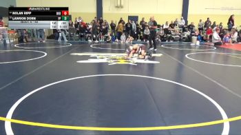 60 lbs Champ. Round 1 - Nolan Ripp, Wabasha-Kellogg-Alma-Pepin vs Lawson Dorn, Parkers Prairie