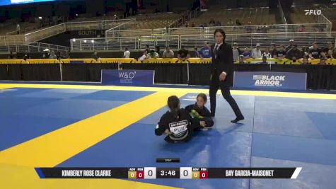 Bay Garcia-Maisonet vs Kimberly Rose Clarke 2025 Pan Kids Jiu-Jitsu IBJJF Championship