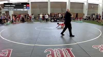 56 lbs 1st Place Match - Samuel Subia, Nevada vs Noah Osorio, Nevada