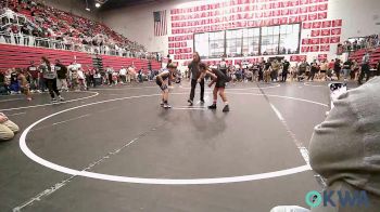 67 lbs Rr Rnd 3 - Zayley Martinez, Tuttle Wrestling vs Cooper Jones, Harrah Little League Wrestling