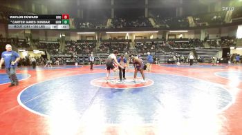 180 lbs Consolation - Waylon Howard, Circle Training Center Wrestling vs Carter James Dunbar, Georgia