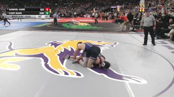 Cons. Round 1 - Samuel Hare, Hitchcock County vs Cort Buss, Burwell